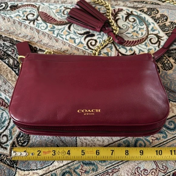 Beautiful Coach leather shoulder bag VTG? - Picture 3 of 9